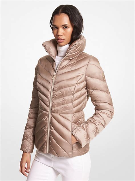 michael kors women puffer|michael kors packable down fill.